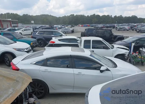 2019 Honda Civic Ex z USA, uszkodzony, nr VIN JHMFC1F34KX012489